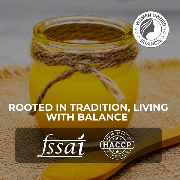 A2 Desi Cow Bilona Ghee – The Golden Elixir ( 16oz )