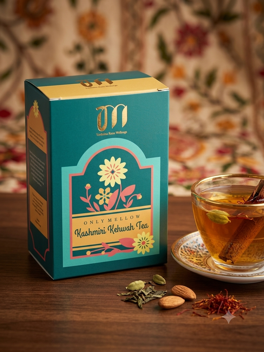 Only Mellow Kashmiri Kehwah Instant Tea