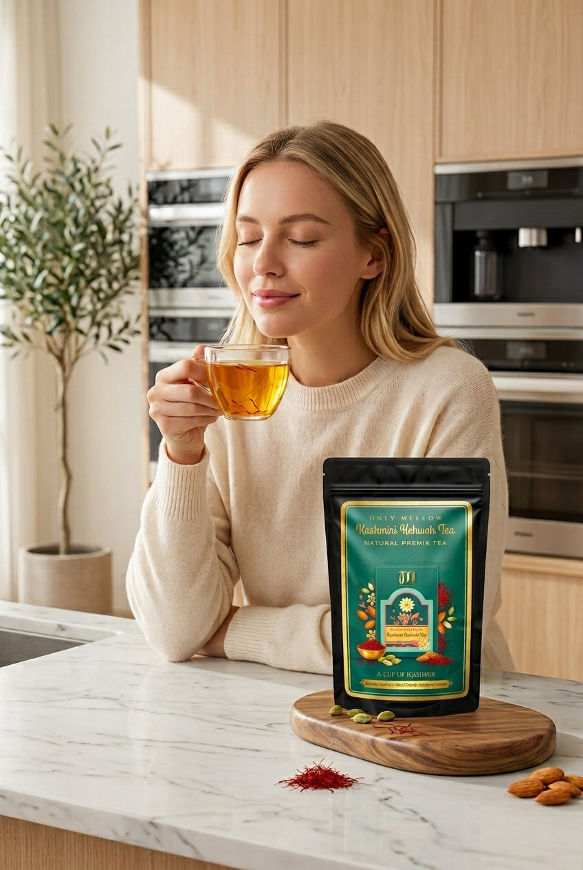 Only Mellow Kashmiri Kehwah Instant Tea