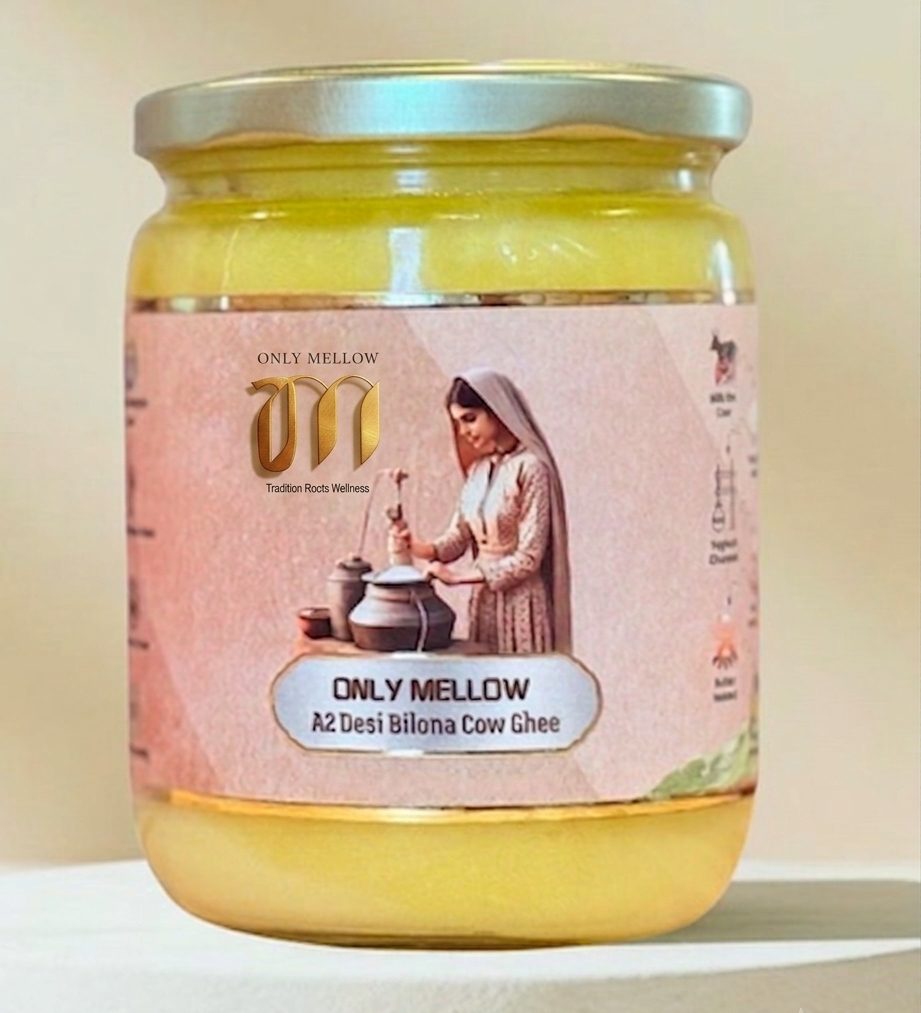 A2 Desi Cow Bilona Ghee ( 500ml/ 16oz )