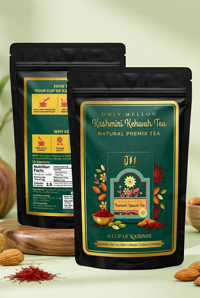 Only Mellow Kashmiri Kehwah Instant Tea