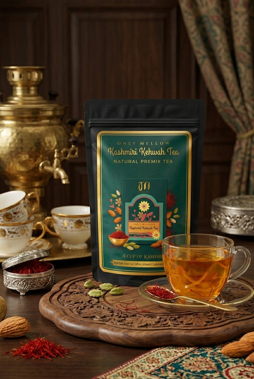 Only Mellow Kashmiri Kehwah Instant Tea