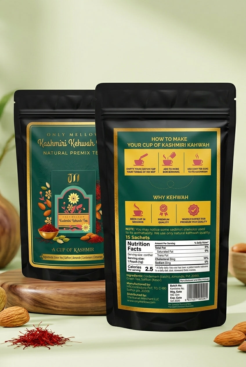 Only Mellow Kashmiri Kehwah Instant Tea