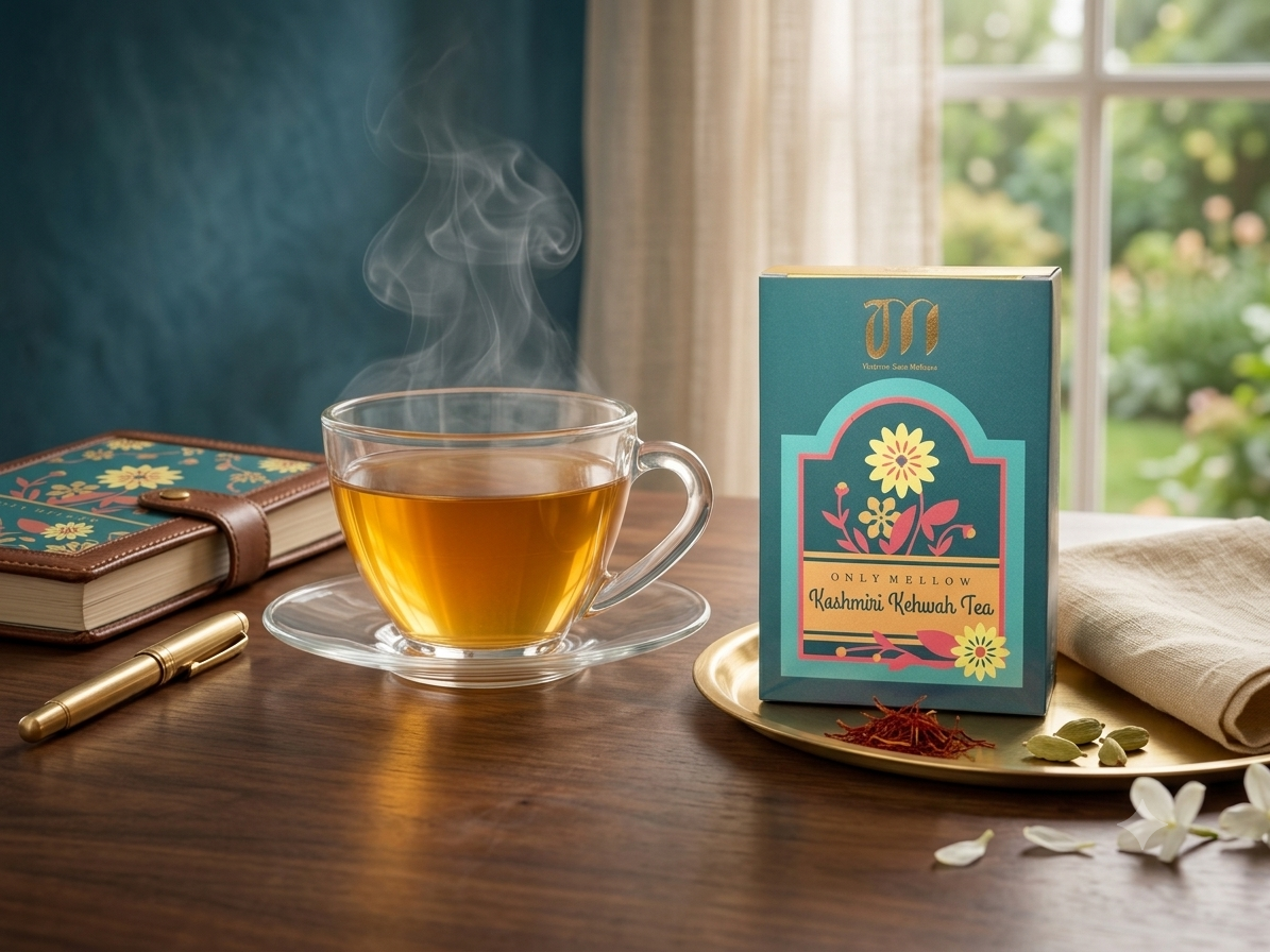 Only Mellow Kashmiri Kehwah Instant Tea
