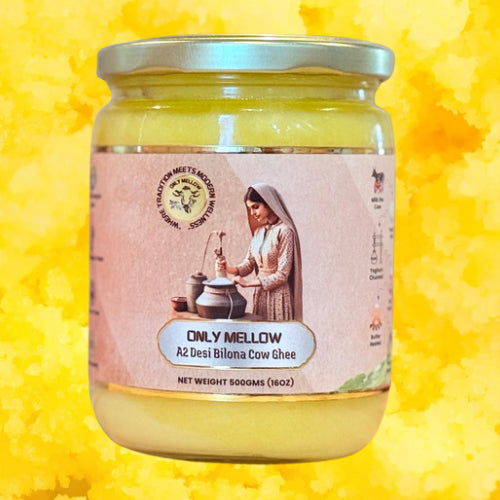 A2 Desi Cow Bilona Ghee – The Golden Elixir ( 16oz )